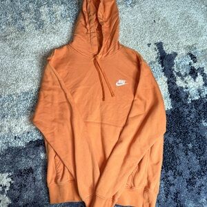 Nike Men's Orange Hoodie